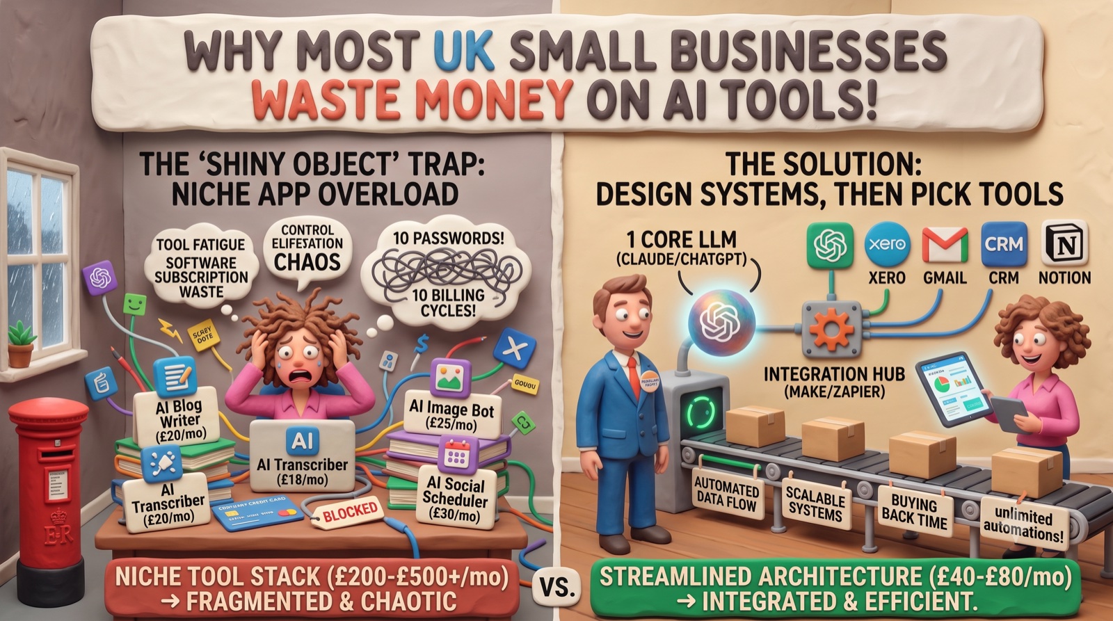 Why Most Small Businesses Waste Money on AI Tools